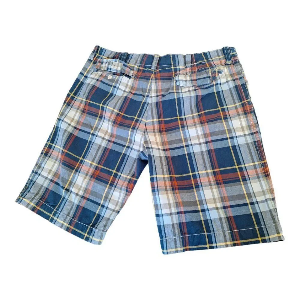 Old Navy Plaid Shorts Cotton Men's size 40 Preppy Cruise Golf 12